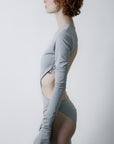 Agna | Body escote frontal | Nova | Gris