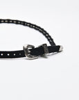 XCOWBOYS | Minibelt | Negro con insertos plateados