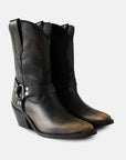 Estilo y comodidad Moda femenina Últimas tendencias Durabilidad Hecho en México Confección de alta calidad Zapatos de cuero para mujeres Botas de cuero de lujo