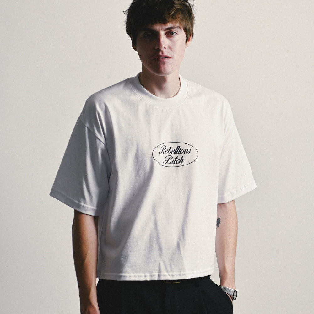 XCOWBOYS | Tshirt | Rebellious Bitch | White