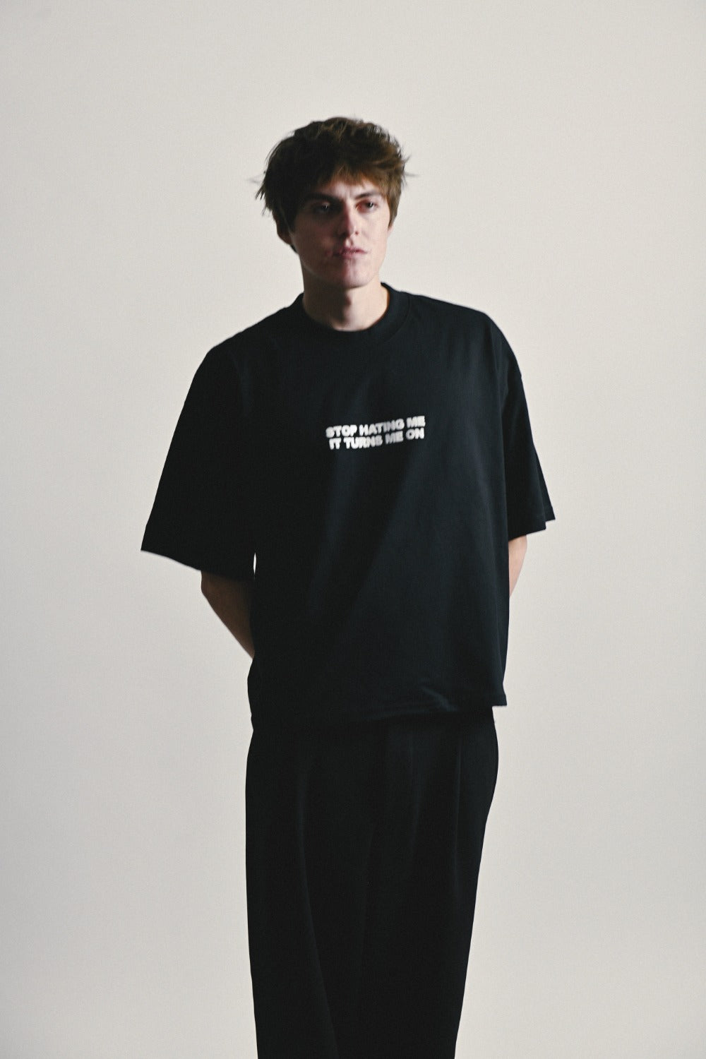 XCOWBOYS | Tshirt | Stop Hating Me It Turns Me On | Black