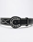 Cinto Cordoneado | Negro | XCOWBOYS