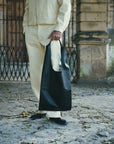 M18 | Leather Tote Bag Arriaga | Negro