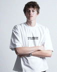 XCOWBOYS | Tshirt | Stop Hating Me It Turns Me On | White