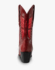  botas de cuero botas de cuero mujer botas de moda botas de piel para  mujer de moda  botas bala di gala botas en tendencia botas rojas metallic boots botas rojas en tendencia botas metalicas en color rojo botas con pop de color outfits con pop rojo